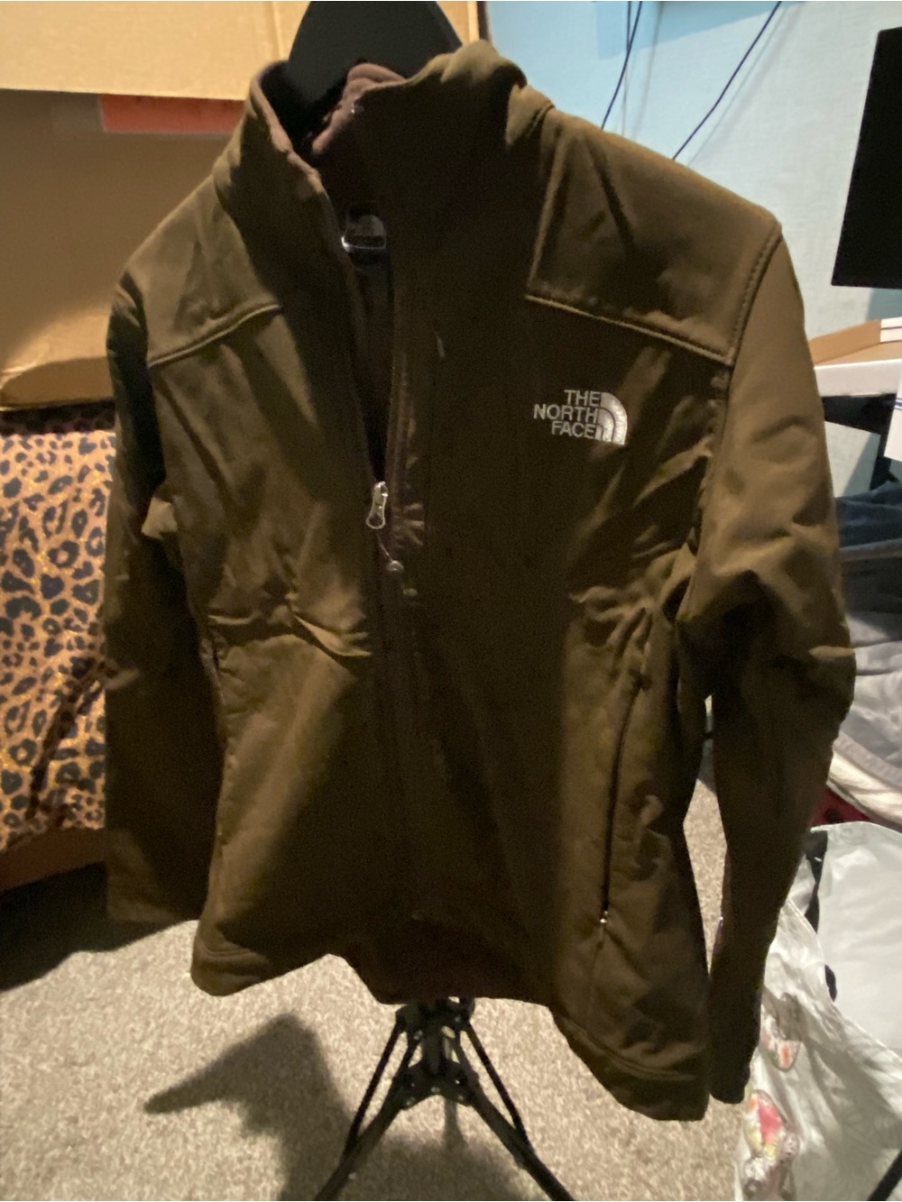 The North Face Women’s Brown Utility Softshell Jacket